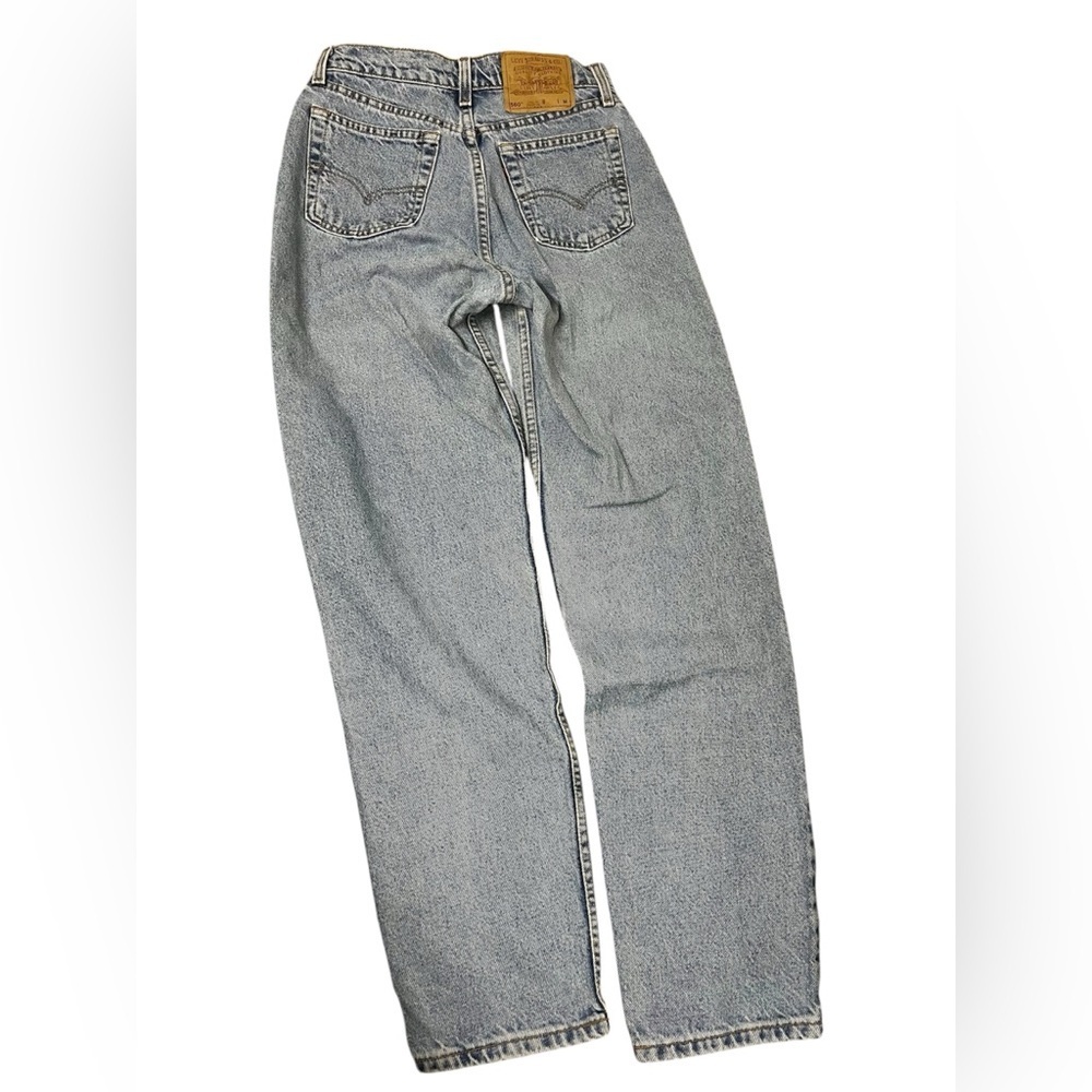 Vintage 90’s Levi's 560 High Rise Mom Loose Fit Straight Leg Jean 7 Med - Picture 3 of 11